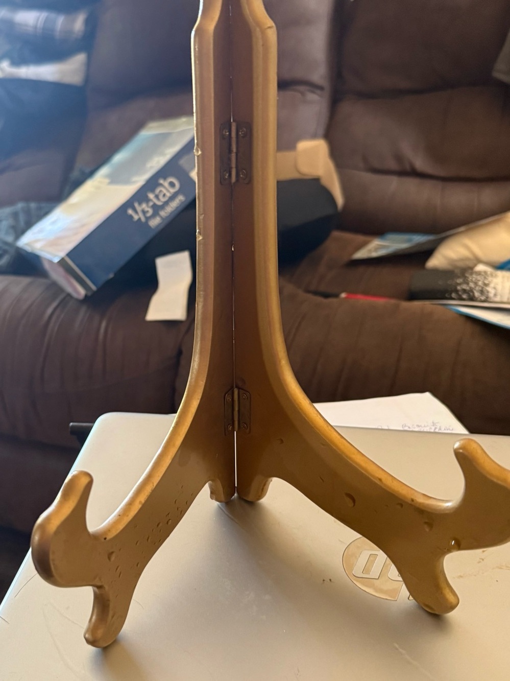 Gold Decorative Plate Stand - Home Accents